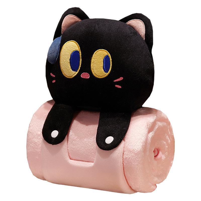 Nap Blanket Sofa Towel Office Nap Blanket Student Blanket Shawl Coral Velvet Milk Velvet