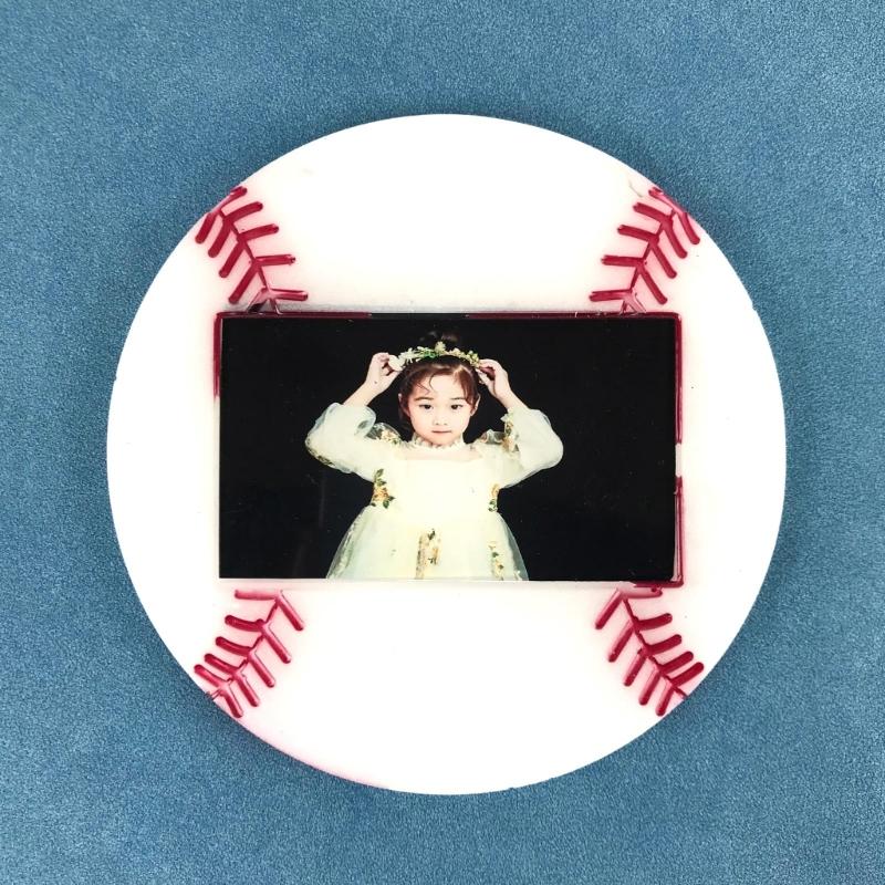 Resin Baseball Frame Mold Kit Resin Decorative Craft Molds Desktop Ornament Mold Jewelry Pendant Mold for Home Decor