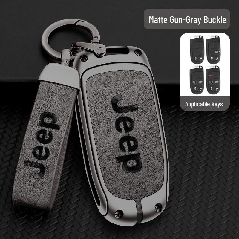 Key Case for Jeep Cherokee, Compass, Grand Cherokee, Renegade, Grand Commander