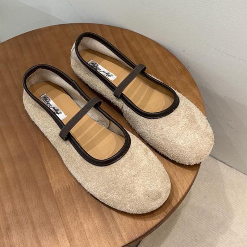 Fashion Fashion Round Toe Ladies Mary Janes Flats Shoes Soft Female Slip On Footwear Shallow Women Flats With Shoes