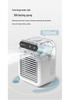Portable Mini Air Cooler & Humidifier - Silent Cooling Fan for Home and Dormitory