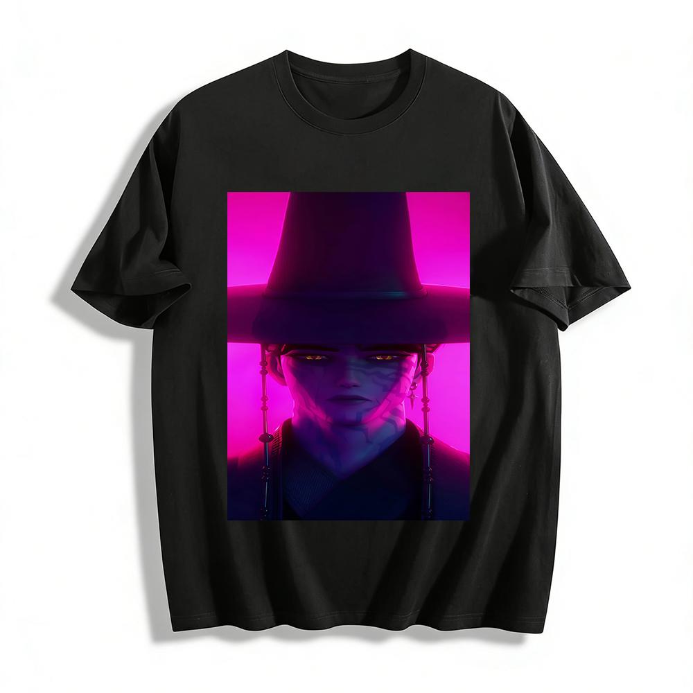

Anime The Degenerate Man Li Xingyun Printed T-Shirt Trendy Dark Style Anime Peripheral Loose Top Pure cotton T-shirt 6XL