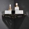 Bathroom Shelves Hardware Rack Kitchen Storage Rack 304 Stainless Steel Wall Mounted Corner Triangle Shower Holder Accessories