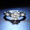 Ring Female Simulation Moissanite One Carat Childhood Sweetheart Ring