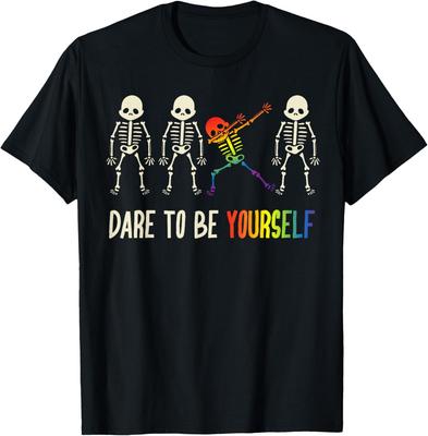 Dare To Be Yourself Shirt | Cute LGBT Pride Design Unisex T-Shirt