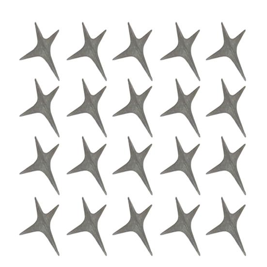 20 Stück Reifenpannennägel, runde Spikes, rostfrei, korrosionsbeständig, Diebstahlsicherung, Auto-Kfz-Pannennägel, Zubehör