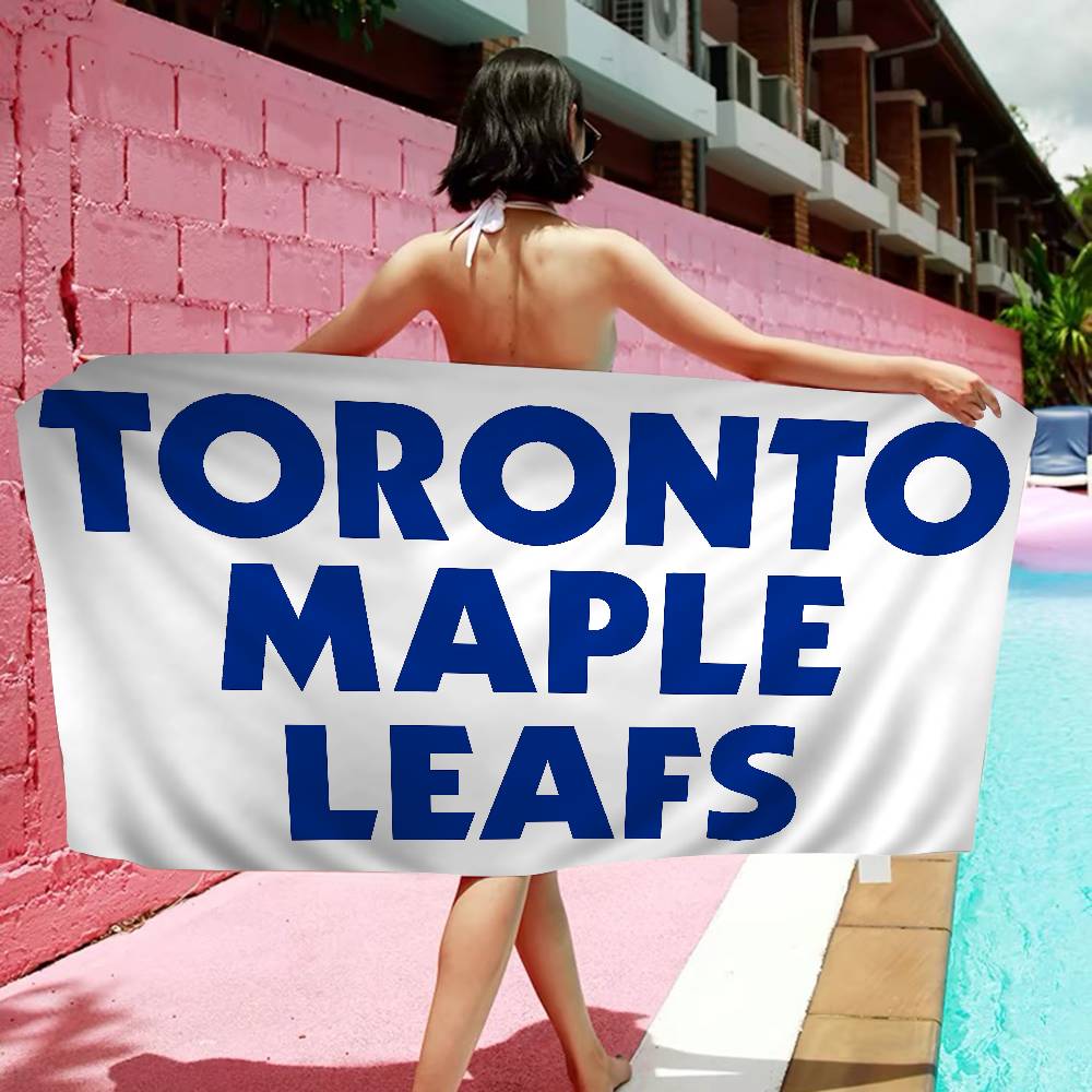 T-Torontos Maple Leafs Beach Towel Colorful Bath Towels For Girl Microfiber Quick Dry Sand Free Beach Yoga Spa Gym Pool