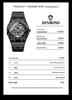 Binbang Men's Automatic Waterproof Skeleton Mechanical Watch - High-End Alloy Design