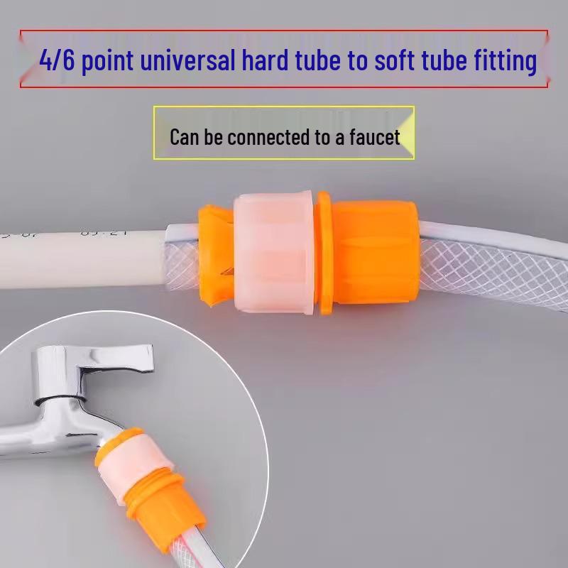 Manguera de Extensión de Doble Conector para Cocina, Jardinería y Lavado de Coches