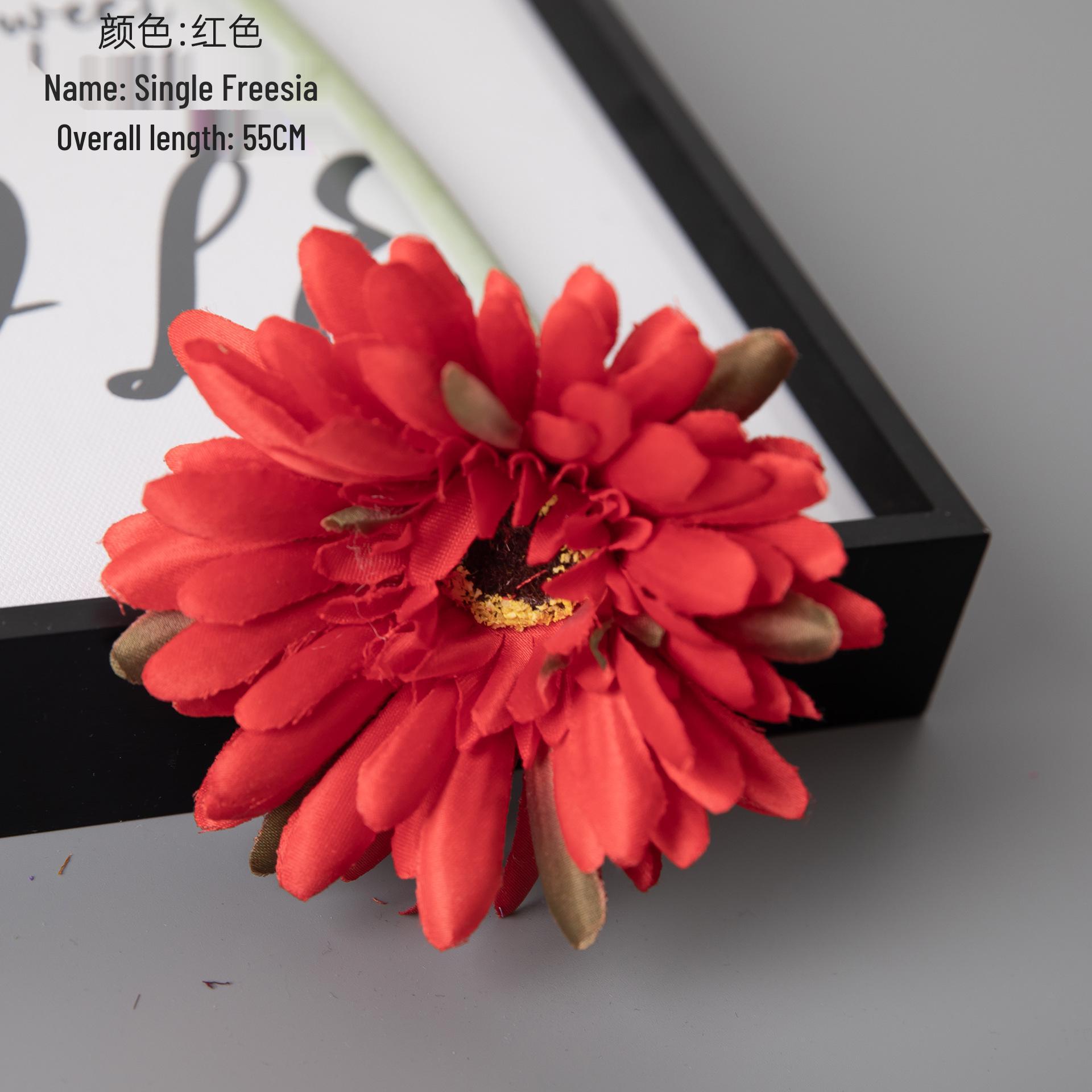Sunflower & Gerbera Daisy Artificial Plant - INS Style Home Decoration Fake Flowers красный