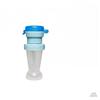 Reusable Silicone Straw Lids For Mineral Water Bottles, Portable Drinking Conversion Tops, Anti Spill Sipper Covers For On The Go Hydration