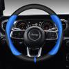 PU Leather Car Steering Wheel Covers For Jeep Commander PATRIOT COMPASS RENEGADE Grand Cherokee Wrangler