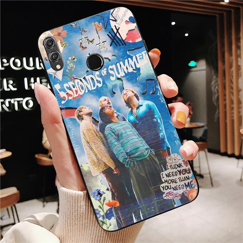 

5-S-Seconds O-Of-S-Summeres Phone Case For Huawei Honor 10 lite 9 20 7A 9X 30 50 60 70 pro plus Soft Silicone Cover Huawei Honor 10 lite