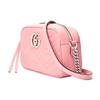 Gucci GG Marmont Silver Logo Chain Quilted Leather Camera Bag Women Shoulder Bag 447632-DTD1Y-5815