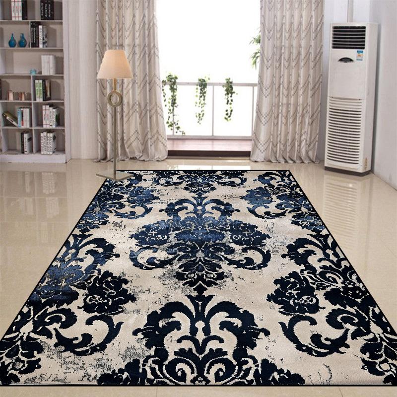 Persian Style Large Carpet for Living Room Decoration Luxury Washable Coffee Table Floor Mat Bedroom Non-slip Rugs 200x300cm