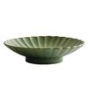 Solid Color Pattern Ceramic Plate Living Room Decoration Fruit Dinner Steak Dessert Home Kitchen Tableware