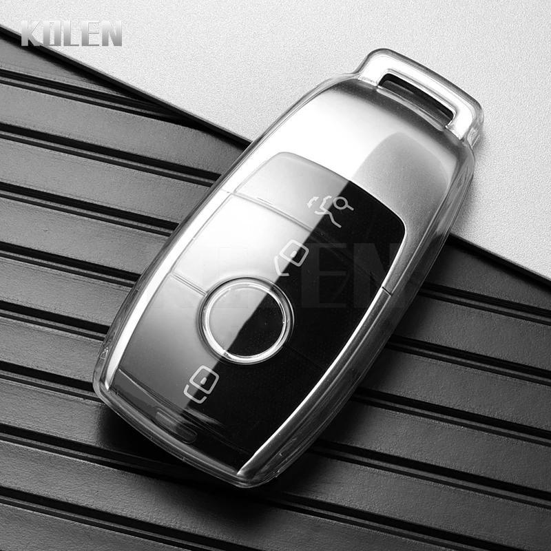 

Tpu Car Key Case Cover Shell Fob For Mercedes Benz A C E S Class W204 W205 W212 W213 W176 Glc Cla Amg W177 Key Protector Keyless