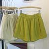 Shorts Pants Women Summer Versatile Vintage Loose Large Size Casual Wide Leg Pants Shorts