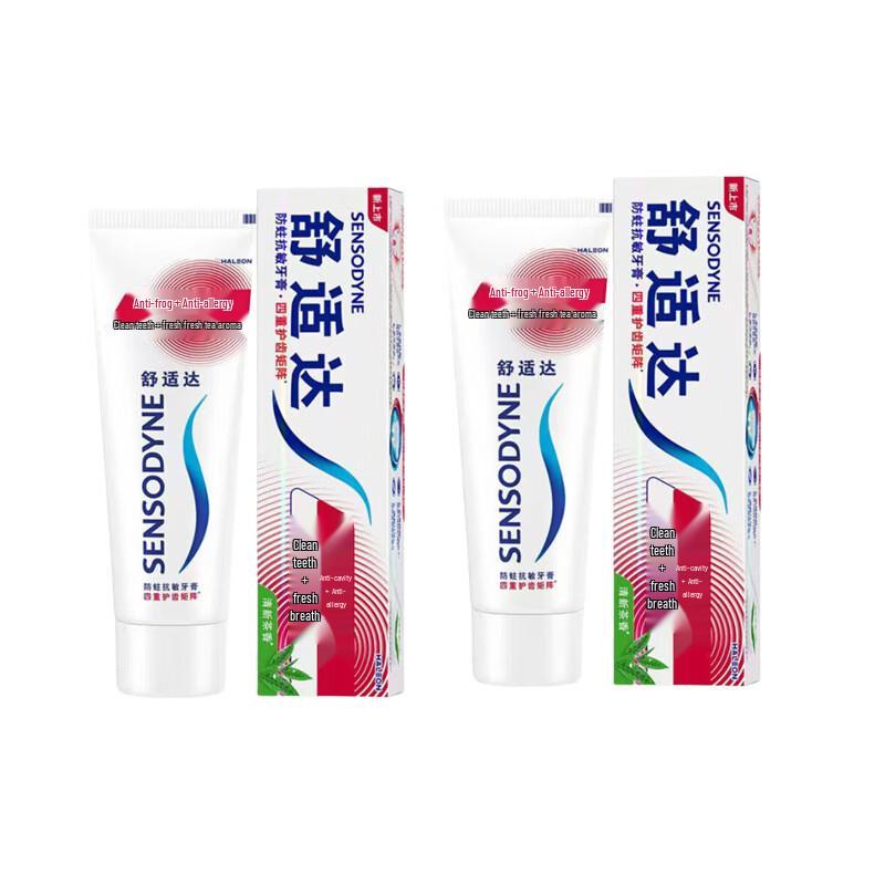 

Sensodyne Anti-Cavity & Sensitivity Toothpaste (Fresh Tea Scent)