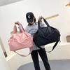 Fitness Bag Simple Casual Independent Shoe Compartment Yoga Bag Dry and Wet Separation Swimming Bag Anti-splashing Sports Bag