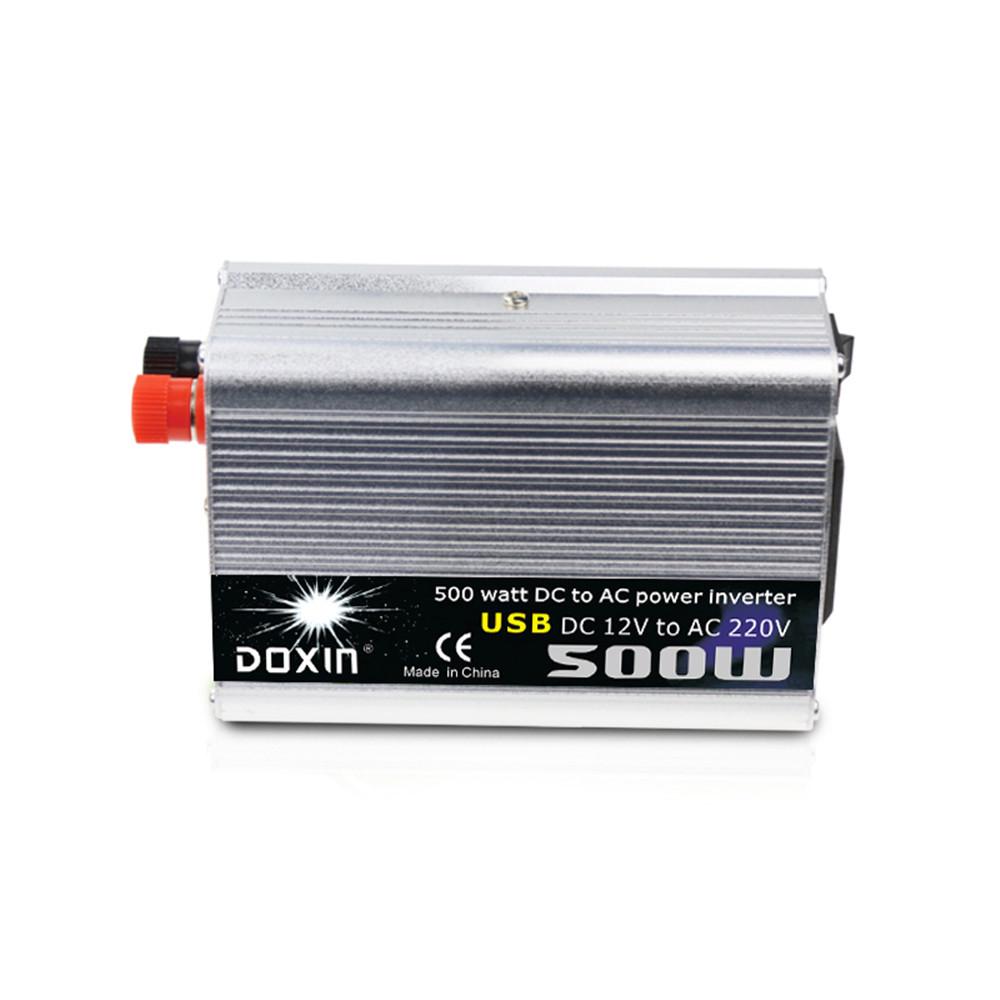 DOXIN 500W Car Inverter with USB Power Converter for Home Photovoltaic Reverse Charging