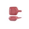 Ins Wind Ceramic Plate With Handle, Creative Household Small Plate, Hot Pot Seasoning Plate, Sauce Dipping Plate, Seasoning Plate