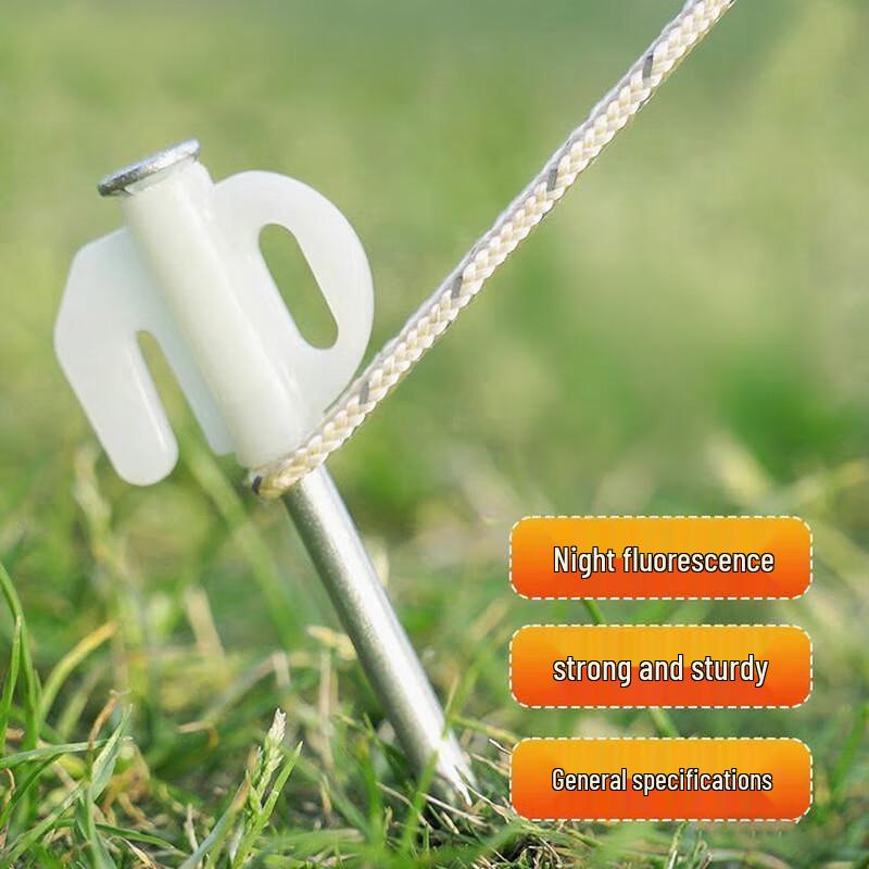 Luminous Camping Tent & Tarp Ground Pegs