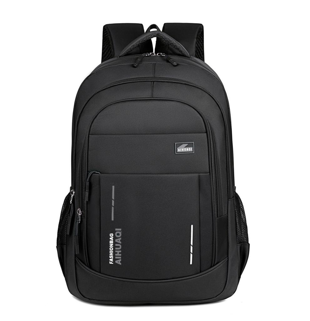 Dual-shoulder Bag, Men's Large-capacity Computer Backpack, Business Travel Bag, Student Schoolbag