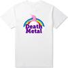 Death Metal Rainbow Unicorn Music Band Tee Funny Mens T-Shirt