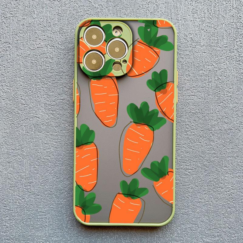 Color Fruits Banana Strawberry Phone Case For iPhone 14 13 12 11 Pro Max Mini 15 Pus Pro Max X XS XR 7 8 Plus Shockproof Covers
