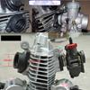 HQ Motorcycle Carburetor Adapter Inlet Intake Pipe Rubber Fit Universal PE PWK21-34mm Air Intake Carb Manifold Boot