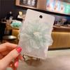 New Sweet Mesh Flower Hair Clip Women Girls Side Section Bangs Hairpin Seaside Vacation Photo Hair Accessories