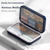 Daisy Leaf Magnetic Eight-Compartment Sealed Pill Box Weekly Large Capacity Travel Portable  Organizer with Medication Reminder