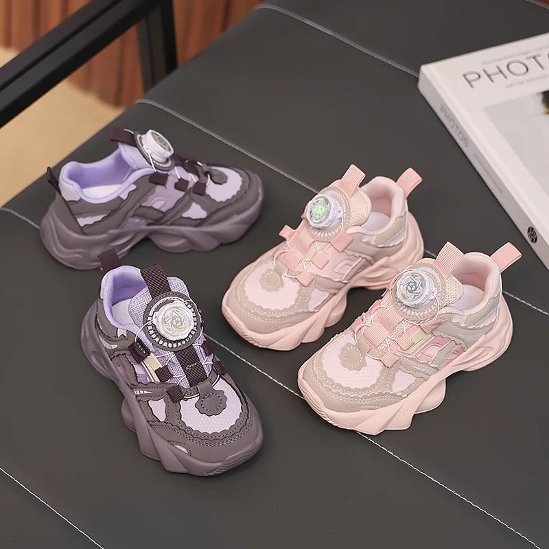 Студенческие кроссовки с вращающейся кнопкой — фото 3