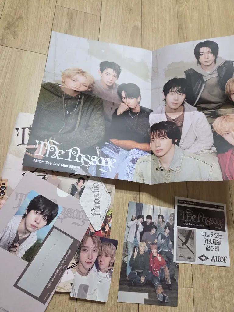 AHOF Autographed Non-ume Album Idol Kpop Poka Used