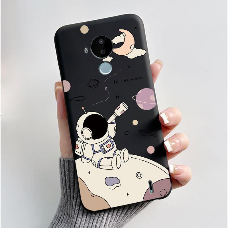 Cute Case For Nokia C30 Capa Coque Printing Shell Protective Cover Soft Silicone Cartoon Phone Casing Fundas