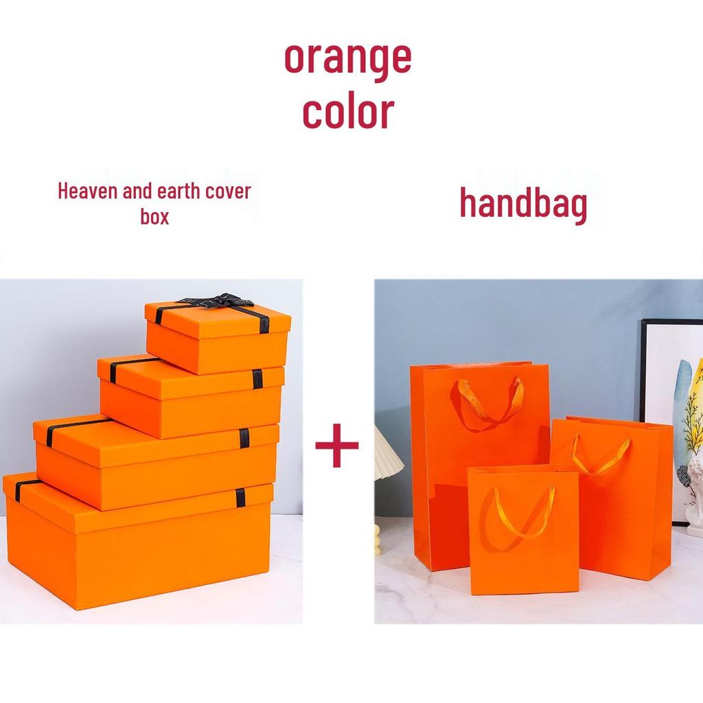 Custom Pink Two-Piece High-End Birthday Gift Box - Large Sweater Packaging Box