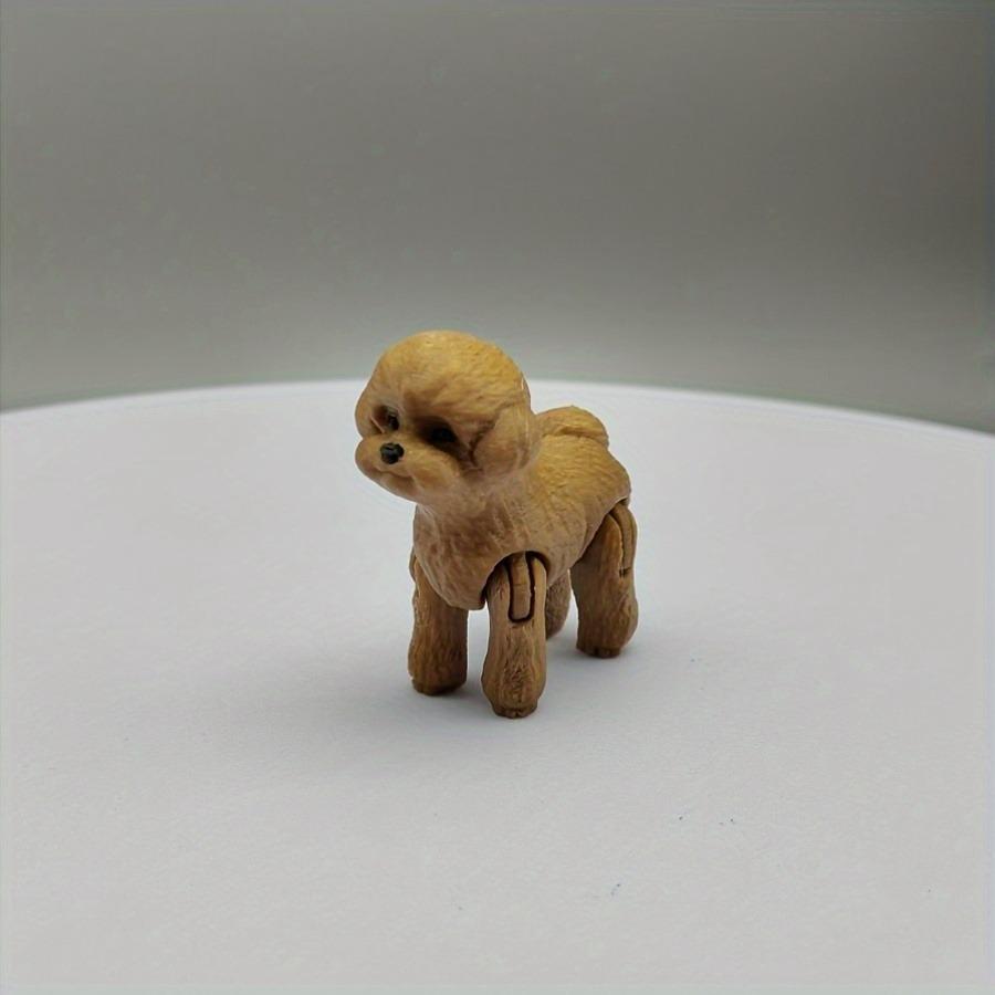 3D Printed Poodle Statue, Plastic Dog Decoration for Events, Holiday Home Kitchen Decoration, Christmas and Halloween