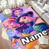 Custom Name Personalized KPop Demon Hunters Print Carpet, Versatile Home Decor Rug, for Playroom, Apartment, Balcony, Entryway, Hallway Gift