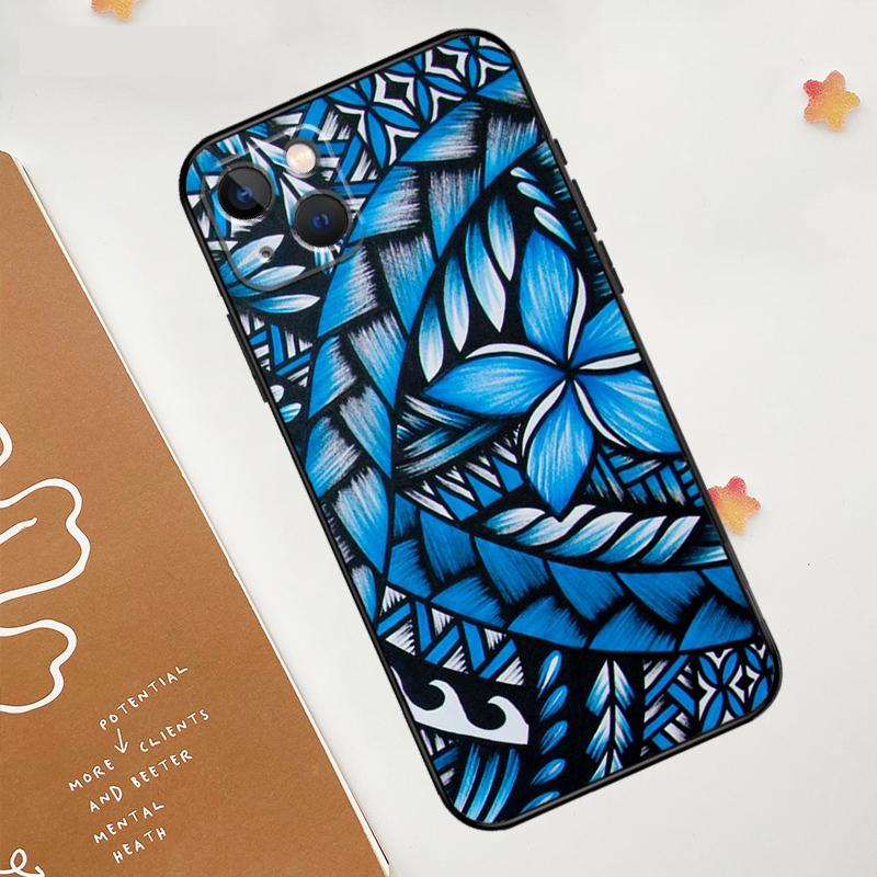 Maorské Polynéské Samojské Kmenové Pouzdro Pro iPhone 17 Pro Max 17 Air 16 15 14 13 12 11 Pro Max Plus Mini 16e Funda Kryt