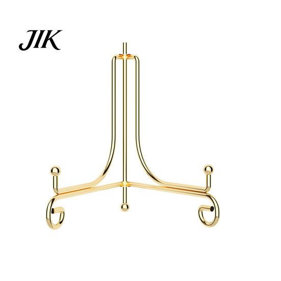 Multi-angle Adjustable Stand Iron Plate Foldable Picture Frame Display Small Tabletop Holder Easel for Photo Frames Plates Card Record Book