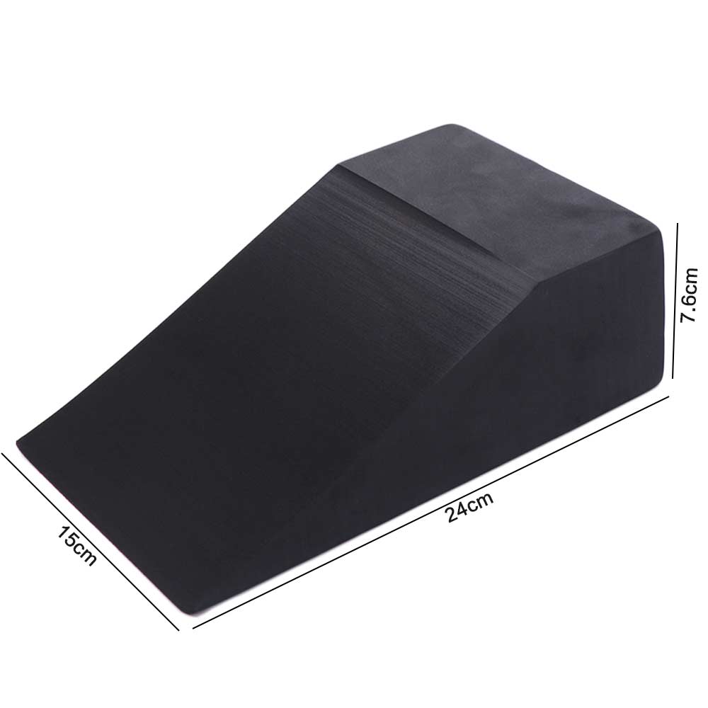 1 pair Non-slip Yoga Wedge Blocks High Density Lightweight Yoga Wedge EVA Gym Blocks  Meditation