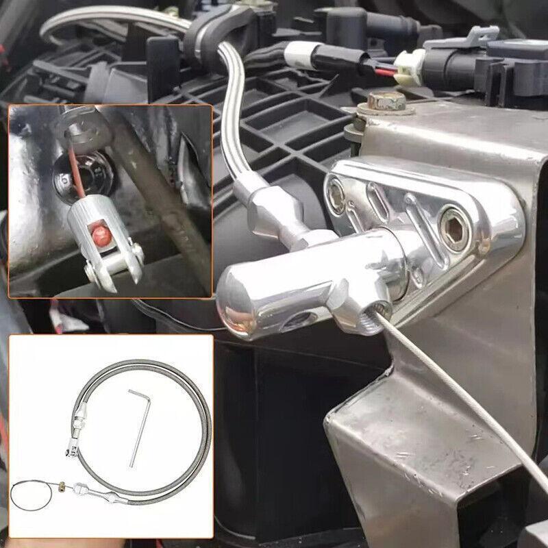 36'' Throttle Cable for Chevy 4.8L 5.3L 6.0L 5.7L LS1 Swap Conversion Stainless