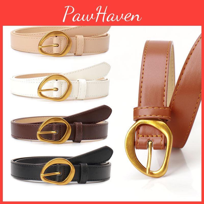 Belt Style With Womens Korean Pin Buckle Fashionable Slim Perfect For Jeans