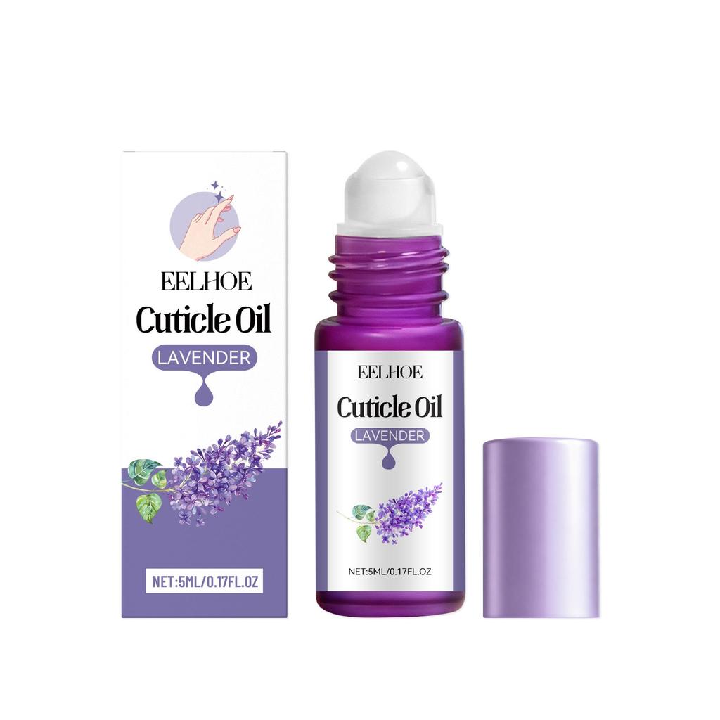 EELHOE Fruit-Scented Cuticle Oil: Softens Nail Edges, Portable Manicure Care