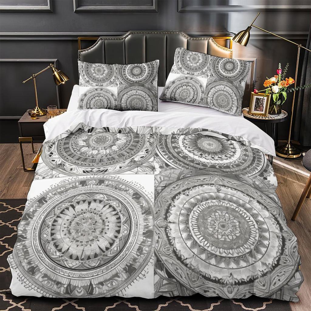 3D Digital Printing Bedding Two Or Three-Piece Set Bohemian Series Polyester