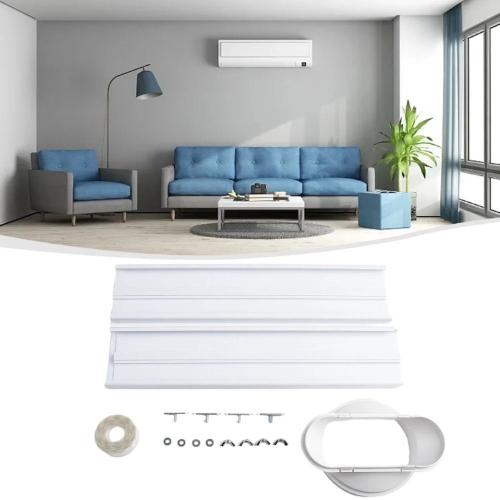 Adjustable Adaptor Air Conditioning Vent Sealing Plate Kit  Vertical/Horizontal Window