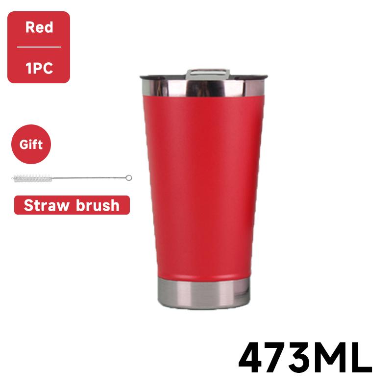 Coffee Mug Car Thermos Mug 380ML Travel Thermo Cup for Tea Water Coffee Double Stainless Steel