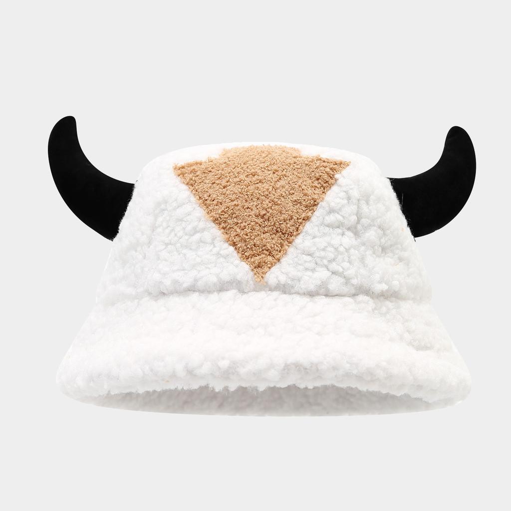 

Cozy Woollike Fisherman Hat With Ear Cover For Winter Outdoor Activities WhiteBlackEars