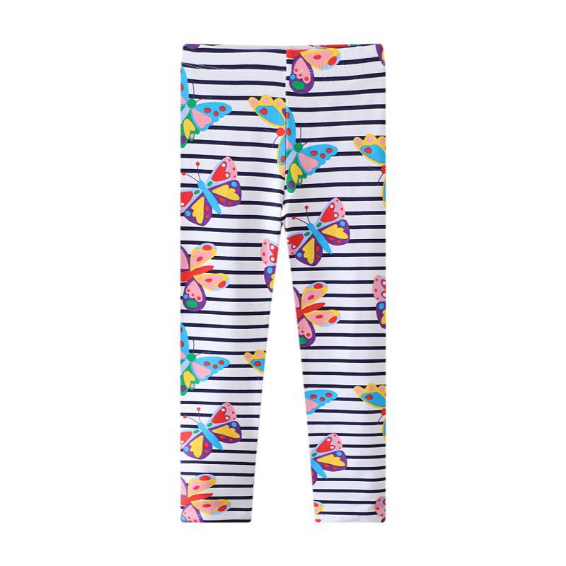 Autumn European & American Girls Leggings: Small & Medium Sizes 6T (recommended height 110-120cm)